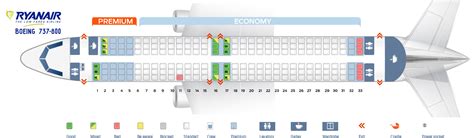 ryanair 737 800 row 16.